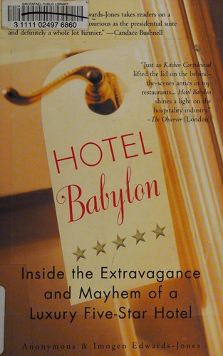 Imogen Edwards-Jones: Hotel Babylon (2004, BlueHen Books)