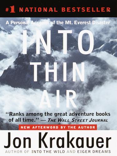Jon Krakauer: Into Thin Air (EBook, 1998, Random House Publishing Group)