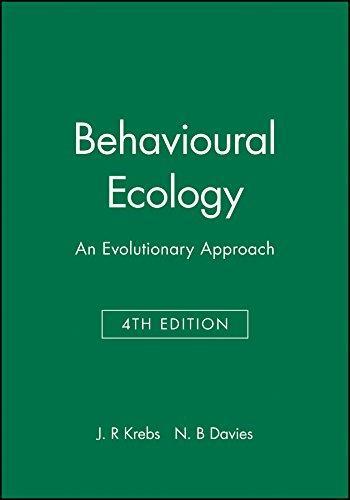 John Krebs, Baron Krebs, Nicholas Barry Davies, N. B. Davies: Behavioural Ecology (Paperback, 1997, Blackwell Publishing Limited)