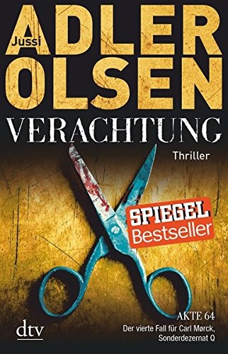 Jussi Adler-Olsen: Verachtung (Hardcover, 2012, DTV Deutscher Taschenbuch)