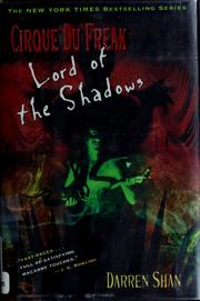 Darren Shan: Lord of the shadows (2006, Little, Brown)