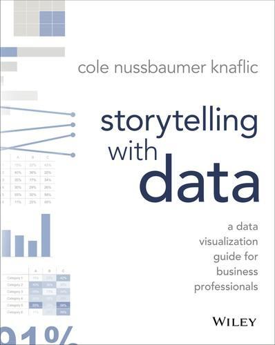 Cole Nussbaumer Knaflic: Storytelling with Data (2015)