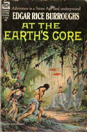 Edgar Rice Burroughs: At the Earth's Core (Ace SF Classic, F-156) (1961, Ace Books)