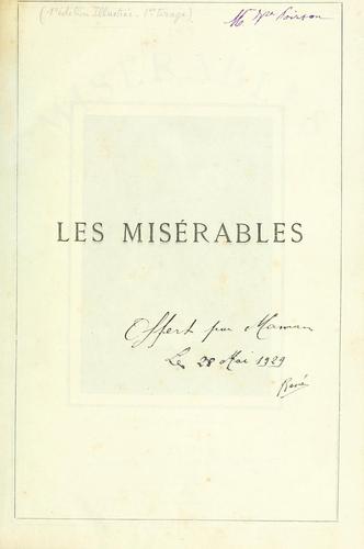Victor Hugo: Les Misérables (French language, 1867, J. Hetzel et A. Lacroix)