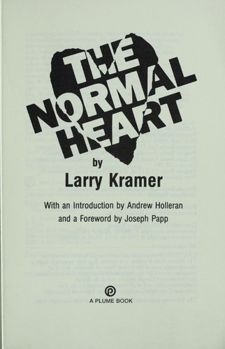 Larry Kramer: The normalheart (1987, Methuen)