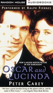 Peter Carey: Oscar and Lucinda (AudiobookFormat, 1997, Random House Audio)