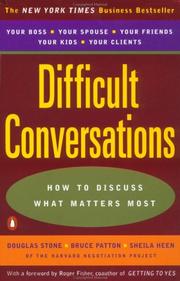 Difficult Conversations (2000, Penguin (Non-Classics))