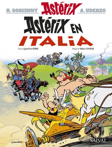 Astérix en Italia (2018, Salvat)