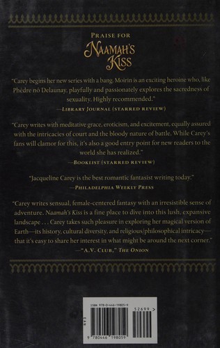 Jacqueline Carey: Naamah's curse (2010, Grand Central Pub.)