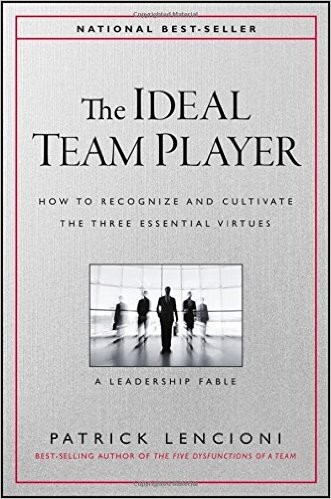 Patrick Lencioni: The Ideal Team Player (Hardcover, 2016, Jossey-Bass)
