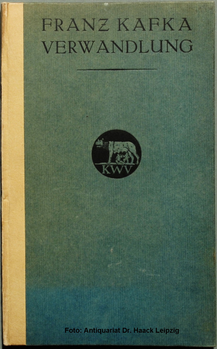Franz Kafka: Die Verwandlung (German language, 1915, Kurt Wolff Verlag)
