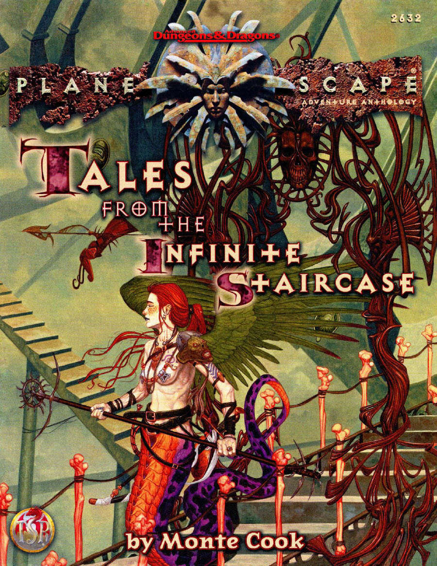 Monte Cook: Tales from the Infinite Staircase (AD&D/Planescape Adventure) (Paperback, Wizards of the Coast)
