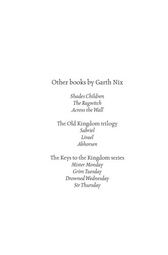 Garth Nix: Abhorsen (2004, HarperCollinsChildren'sBooks)
