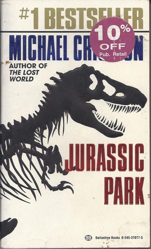 Michael Crichton: Jurassic Park (1993, Ballantine Books)