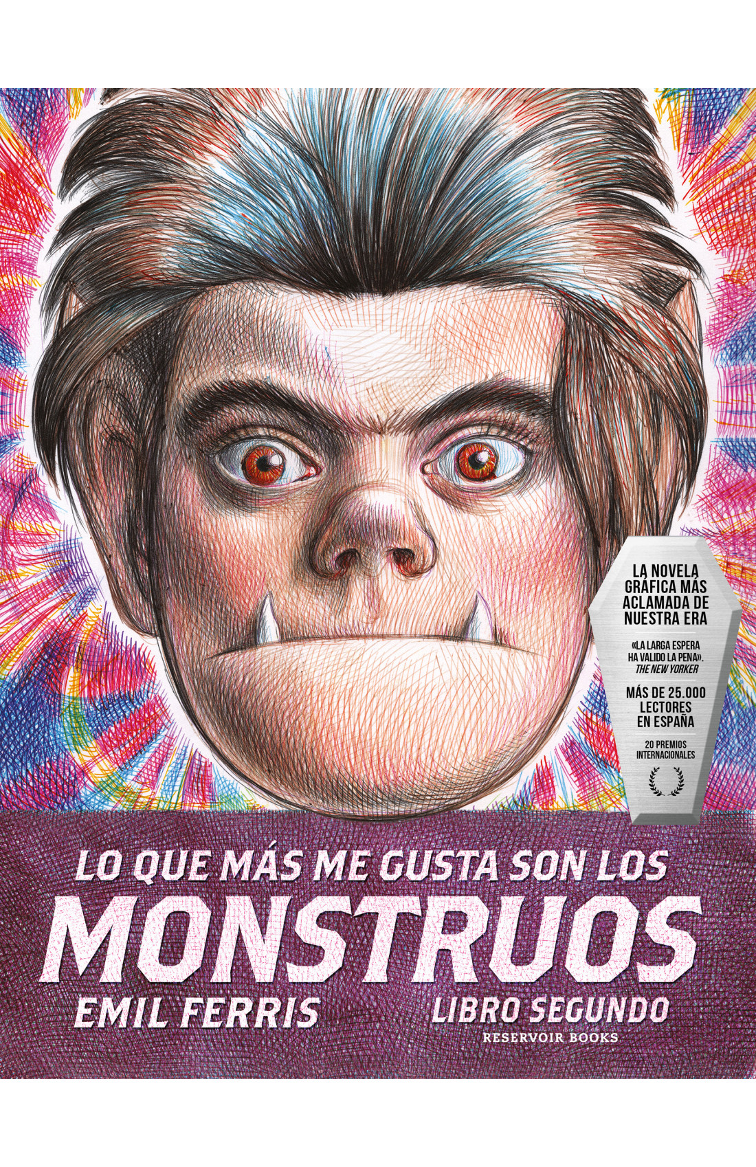 Emil Ferris: Lo que más me gusta son los monstruos 2 (GraphicNovel, español language, 2024, Reservoir books)