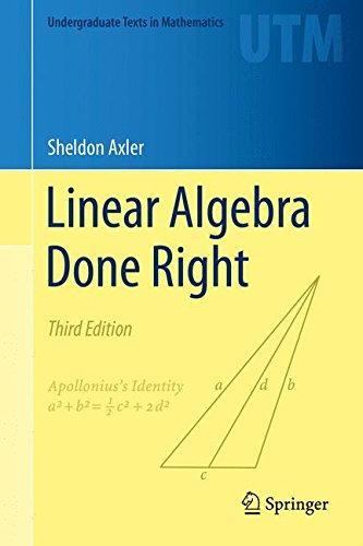 Sheldon Axler: Linear Algebra Done Right (German language, 2014)