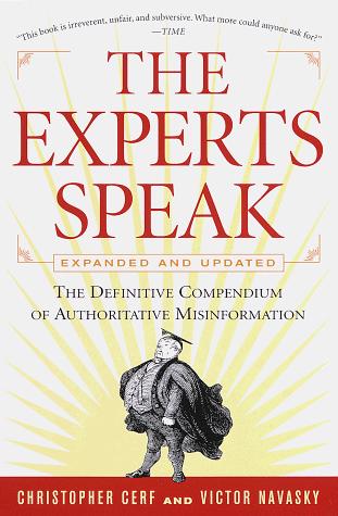 Christopher Cerf: The experts speak (1998, Villard Books)