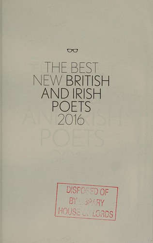 Kelly Davio, Todd Swift: Best New British and Irish Poets 2016 (2016, Eyewear Publishing)