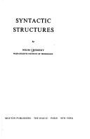Noam Chomsky: Syntactic structures (Paperback, 1957, Mouton)