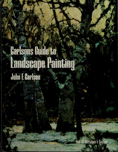 Carlson, John F.: Carlson's guide to landscape painting (1973, Dover Publications)