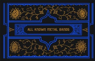 Dan Nelson: All Known Metal Bands (2008, McSweeney's Books)
