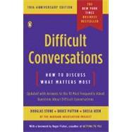 Douglas Stone: Difficult Conversations: How to Discuss What Matters Most (2010, Penguin (Non-Classics))