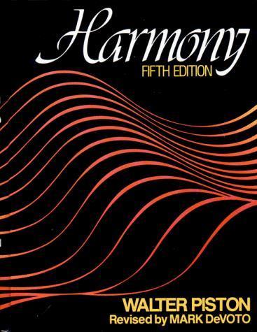 Walter Piston: Harmony (1987)