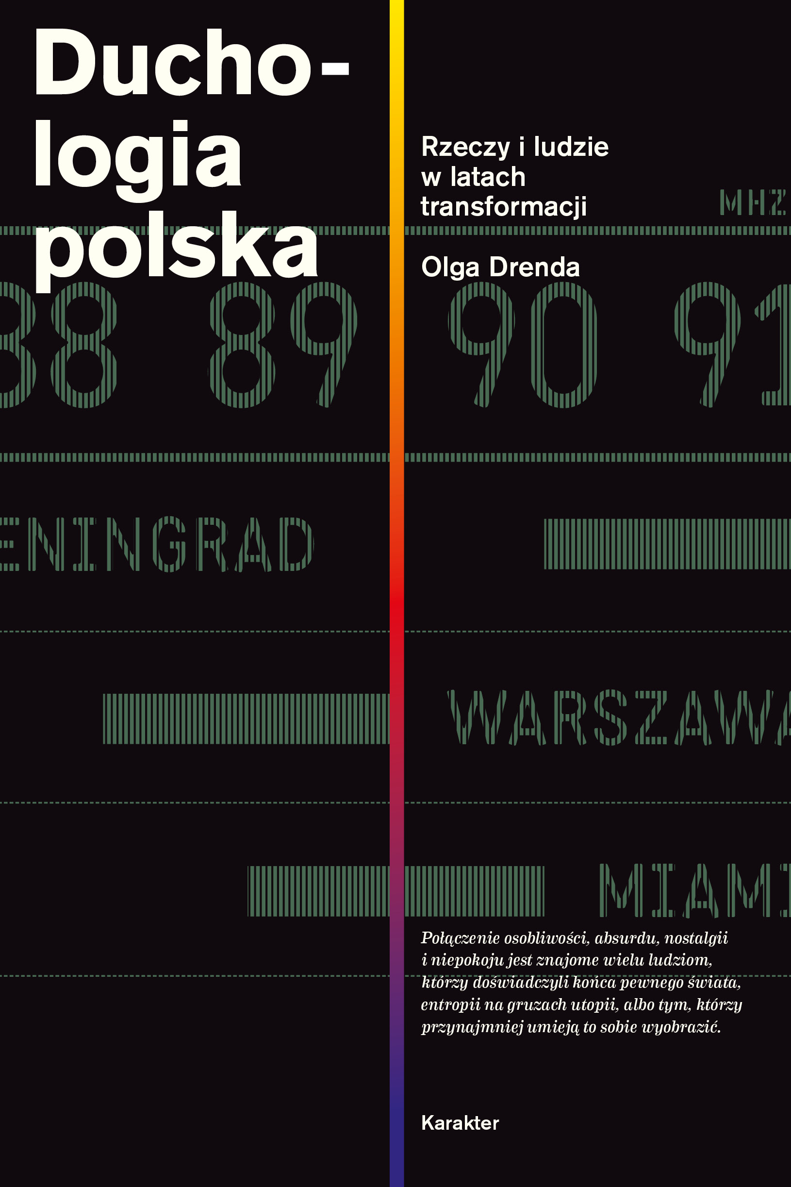 Olga Drenda: Duchologia polska (Polish language, Karakter)