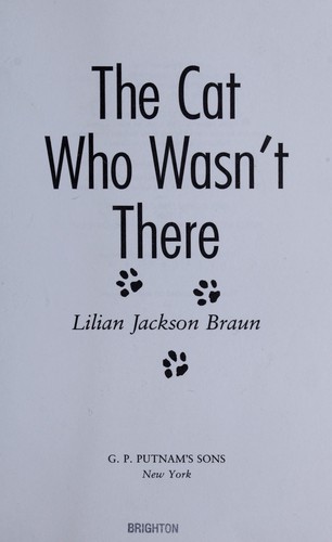 Jean Little: The cat who wasn't there (1992, Putnam)