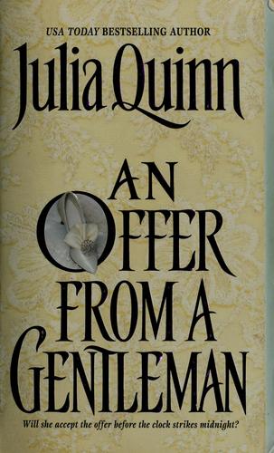 Julia Quinn: An offer from a gentleman (2001, Avon Books)