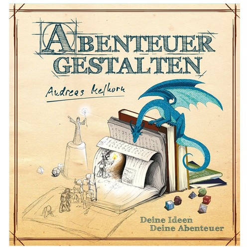 Andreas Melhorn: Abenteuer Gestalten (Hardcover, German language, 2021, System Matters Verlag)