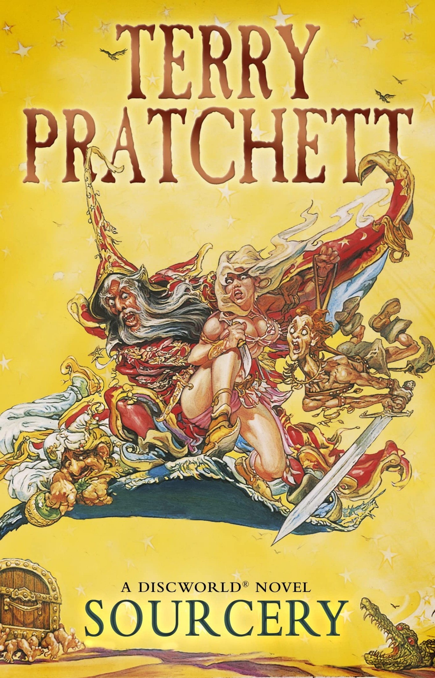 Terry Pratchett: Sourcery (EBook, 2009, HarperCollins)