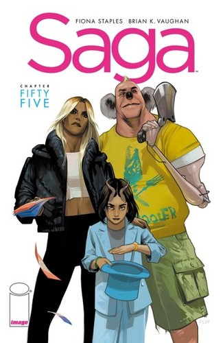 Brian K. Vaughan: SAGA #55 (2022, Image Comics)