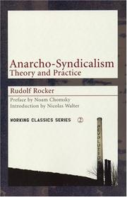 Rudolf Rocker: Anarcho-Syndicalism (Paperback, 2004, AK Press)