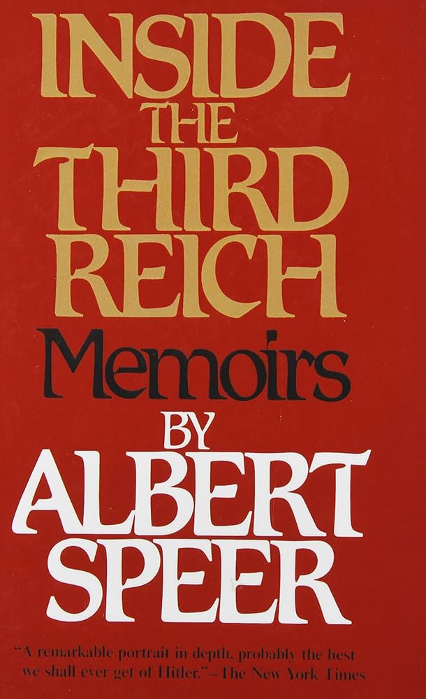 Albert Speer: Inside the Third Reich (Paperback, 1997, Simon & Schuster)
