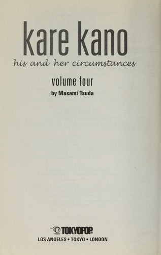 Masami Tsuda: Kare kano (2003, Tokyopop)