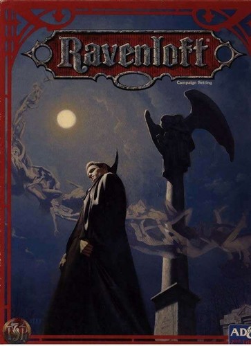 TSR, Inc.: Ravenloft Campaign Setting (AD&D 2nd Ed. Fantasy Roleplaying, 2 Books, 2 Maps, World Posters, Tarokka Deck, DM Screen) (Paperback, TSR Inc.)