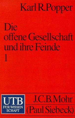 Karl Popper: Die offene Gesellschaft und ihre Feinde (Band 1) (Paperback, German language, 1992, UTB, Stuttgart)