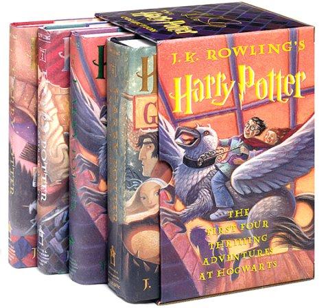 J. K. Rowling: Harry Potter Hardcover Boxed Set (Books 1-4) (2001, Scholastic)