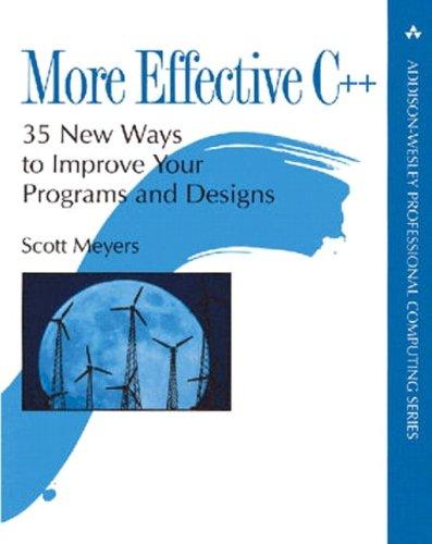 Scott Meyers: More Effective C++ (1995, Addison-Wesley Professional)
