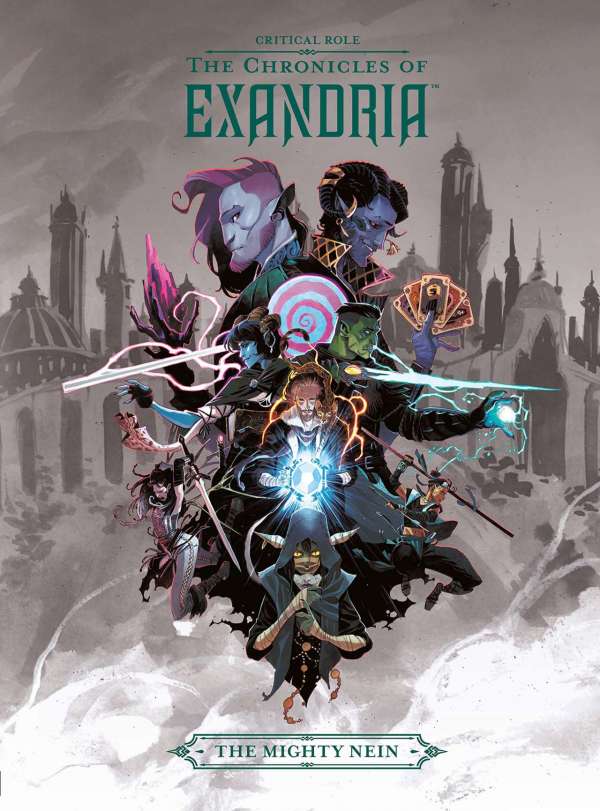 Ashley Johnson, Cecil Castellucci, William Kirkby: The Chronicles of Exandria – The Mighty Nein: Artbook (Hardcover, deutsch language, Cross Cult)