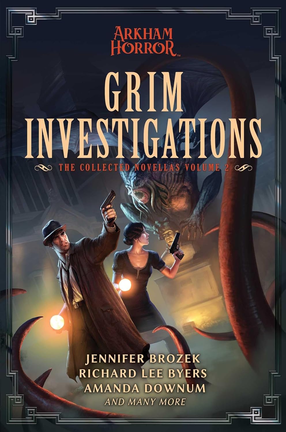Jennifer Brozek, Richard Lee Byers, Amanda Downum: Grim Investigations : Arkham Horror (2022, Asmodee Editions)