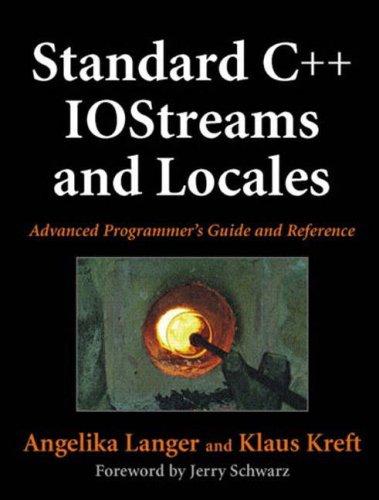 Angelika Langer: Standard C++ IOStreams and locales (2000, Addison-Wesley)