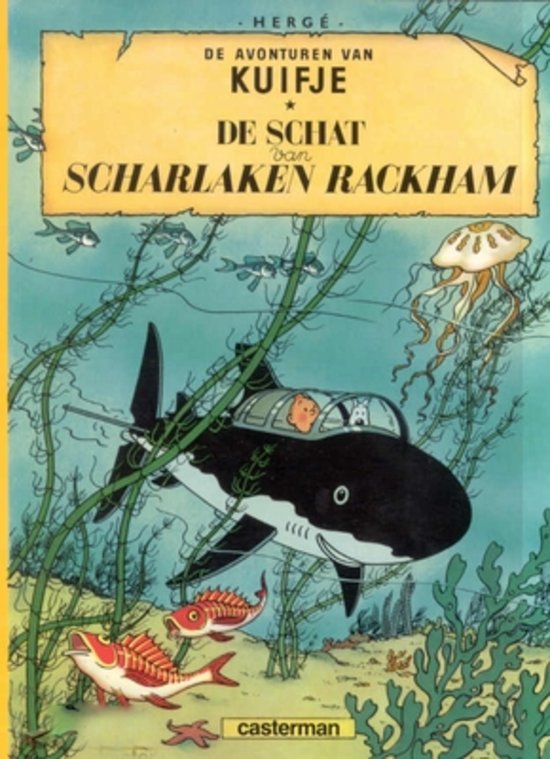 Hergé: De schat van scharlaken Rackham (Paperback, Dutch language, 1965, Casterman)